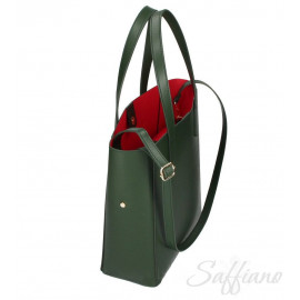 Женская кожаная сумка Italian bags DB7294