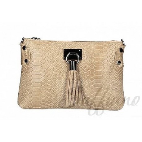 Кожаная сумочка-клатч под питона DB216-S