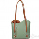Женская кожаная сумка рюкзак Italian bags DB7321