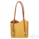 Женская кожаная сумка рюкзак Italian bags DB7321