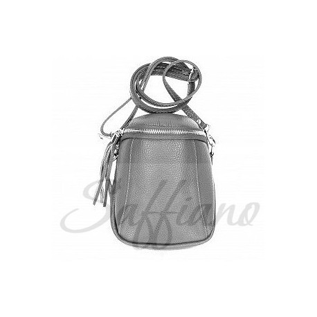 Шкіряна сумка через плече Italian bags DB207-G