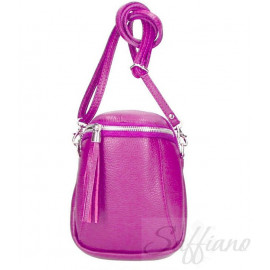 Кожаная женская сумка через плечо Italian bags DB207-G
