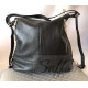 Жіноча шкіряна сумка / рюкзак Italian bags DB7170