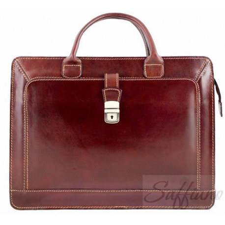 Кожаный портфель Bottega Carele BC802B