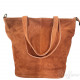 Женская замшевая сумка Italian bags DB7112