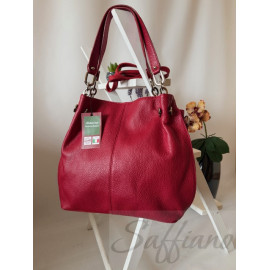 Женская кожаная сумка Italian bags DB6818